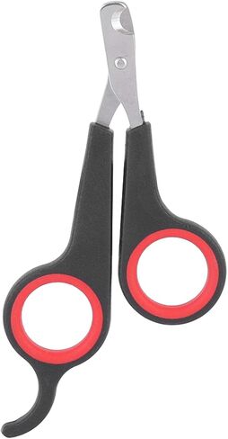 Pet Bird Small Animals Accessory Grooming Tool Nail Scissors Clipper Black and Red in Saudi Arabia
