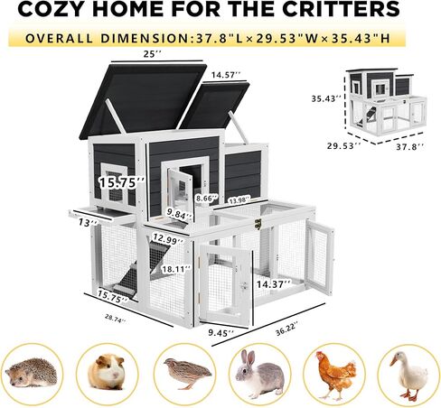 كتكوت كوب ، خارجي محمولة الدجاج تشغيل قفص مثلث خشبي السمان مع قفص الدواجن الأسلاك التهوية للحيوانات الصغيرة (الخشب الطبيعي) in Kuwait