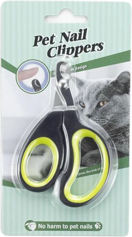 مقص أظافر الحيوانات الأليفة، مقص أظافر احترافي من الفولاذ المقاوم للصدأ للقطط والقطط الصغيرة للتشذيب، للجرو والأرنب والقطط والكلاب الصغيرة، حاد وآمن in Kuwait