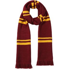 Knit Neck Scarf Magic College Styles Striped Winter Neckerchief Movie Character Cosplay Costume Accessory