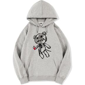 هوديس جرافيك لطيف القوطي خريف شتاء ربيع سويت شيرت بقلنسوة ملابس قطنية in Kuwait