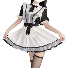 Sexy maid cosplay suit exotic romantic French temptation teasing Japanese pajamas underwear