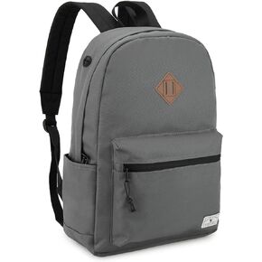 VX VONXURY Lightweight Backpack for Men Women,Simple Causal Bookbag for School Travel Work