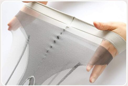 جوارب طويلة مثيرة للفتيات، جوارب طويلة شفافة، فتحة المنشعب، أحذية شبكية قابلة للتمدد، سراويل نسائية شفافة شفافة (أحمر) in Kuwait