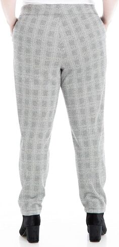 Max Studio Women's Plus Size Slim Double Knit Pant in Saudi Arabia