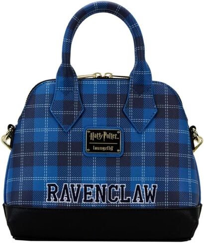 Loungefly Harry Potter Ravenclaw Patch Varsity Plaid Crossbody Bag in Saudi Arabia