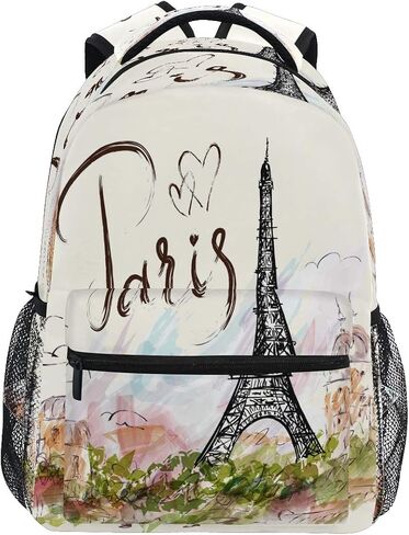 UOYO Backpacks Globe World Map School Bag Student Bookbag Adjustable Shoulder Bags Laptop Rucksack Travel Hiking Camping Daypack for Teens Girls Boys Women Men in Saudi Arabia