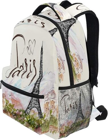 UOYO Backpacks Globe World Map School Bag Student Bookbag Adjustable Shoulder Bags Laptop Rucksack Travel Hiking Camping Daypack for Teens Girls Boys Women Men in Saudi Arabia