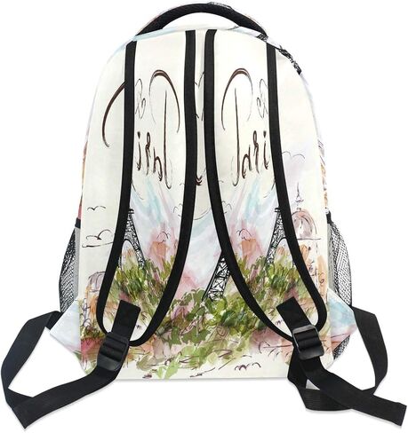 UOYO Backpacks Globe World Map School Bag Student Bookbag Adjustable Shoulder Bags Laptop Rucksack Travel Hiking Camping Daypack for Teens Girls Boys Women Men in Saudi Arabia