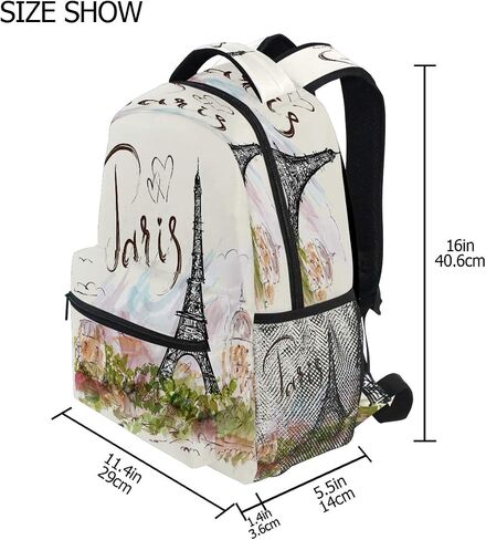 UOYO Backpacks Globe World Map School Bag Student Bookbag Adjustable Shoulder Bags Laptop Rucksack Travel Hiking Camping Daypack for Teens Girls Boys Women Men in Saudi Arabia