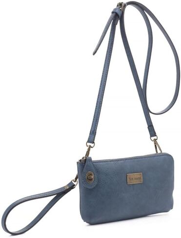 Liz Soto Tina Wristlet Wallets for Women - Clutch Wristlet Convertible to Shoulder Bag or Handbag, Wrist Purse in Saudi Arabia
