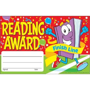TREND enterprises, Inc. Reading Award Finish Line Recognition Awards, 30 ct