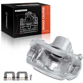 A-Premium Disc Brake Caliper Assembly with Bracket Compatible with Select Hyundai and Kia Models - Elantra, Sonata, Soul, Optima, Magentis, L4 1.6L/2.0L/2.4L, V6 2.7L