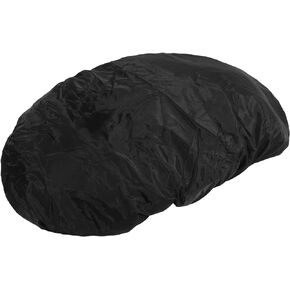 Motoforti 50x31.5cm Size M Motorcycle Seat Cover Waterproof Dustproof Motorbike Scooter Seat Cushion Pad Protector Black