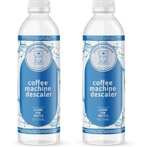 Descaler for Coffee Machines (2 Pack, 4 Uses Total) for Keurig, Nespresso, Breville, DeLonghi, Vertuo and More, Made in USA, Coffee Maker Universal Descaling Cleaner for Single-Serve and Drip Brewers