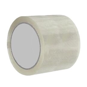 Wide Packing Tape 4 inch 1 Pack, Label Protection Tape, Clear, 72 Yards