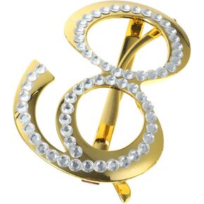 CHILDWEET 1 Pair Birthday Glasses Purple Glasses Gold Glasses Number Drilling Golden Plastic in Kuwait