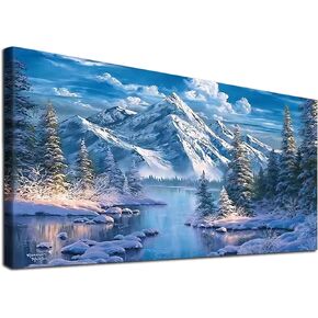 YALKIN Diamond Painting Kits for Adults,5D DIY Diamond Art Kits Full Drill Diamond Dots for Gift Wall Decor Gem Arts Scenery 16x28 inch