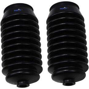 2 Pc Front Steering Set Rack & Pinion Bellow Boots