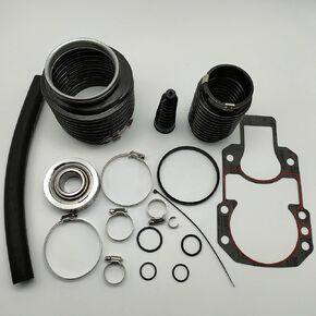 JSProxam Stern Drive Transom Seal Repair Kit Replaces 803099T1 MerCruiser Alpha One Gen II Stern Drives with Exhaust Bellows