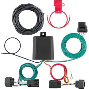 CURT 56478 Vehicle-Side Custom 4-Pin Trailer Wiring Harness, Fits Select Ram ProMaster 1500, 2500, 3500, Black