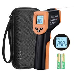 OnniOne Infrared Thermometer Temperature Gun -58℉~1022℉, Digital Laser Thermometer Gun for Cooking Blackstone Pizza Oven Griddle, IR Thermometer with Carrying Storage Case, Backlit (NOT for Human)