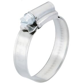 Scandvik 13650 Stainless Steel Hose Clamp (SAE Size 24, 38-50 mm, 1 1/2"-2", 12mm Band, 13650) (Pack of 10)