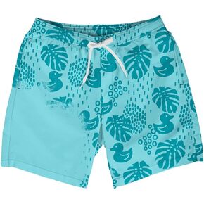 Tipsy Elves Men's Color Changing Swim Trunks - 7 Inch Inseam Bold Colorful Swimming Trunks for Men