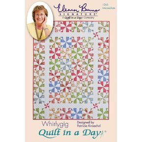 Quilt in a Day Eleanor Burns Quilt Pattern, Whirligig Quilts