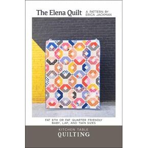 Kitchen Table Quilting The Elena Quilt Pattern, None