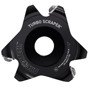 ARBORTECH Turbo Scraper 4 Inch Wood Carving Disc Angle Grinder Wheel