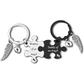 Loss Memorial Keychain Loss of Baby Memorial Gift Sympathy Gift for Infant Loss Pregnancy Miscarriage Baby Memorial Jewelry Remembrance Grieving Gift Loss Memorial Gift for Parent Miscarriage Keepsake