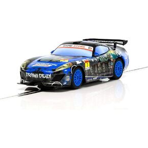 Scalextric Team GT Zombie 1:32 Slot Race Car C3959, Black & Blue