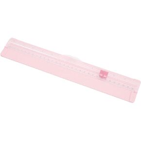 Paper Cutter, Portable Paper Trimmer 13in Portable Scrapbooking Trimmer Paper Slicer Straight Paper Trimmer with Side Ruler for Scrapbooking Craft, Label and Cardstock