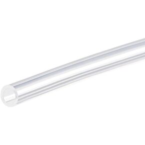 uxcell Silicone Tubing 1/8"(3mm) ID X 1/4"(6mm) OD 3.3ft(1m) Silicone Rubber Tube Air Hose Pipe for Pump Transfer Clear
