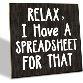 Funny Wood Sign, Office Decor, Wood Plaque Table Art Sign 6.2*6.2inch, Decorative Wood Table Sign, Office Humor, Rustic Work Sign, I Don't Have Ducks Or A Row I Have Squirrels And They're Everywhere