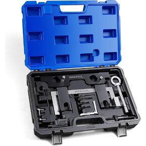 YSSNIUTOOL Engine Camshaft Timing Locking Tool Kit Fit for BMW N20 N26 Engine,with Flywheel Holder and 7676 Oil Seal Repair Kit，Engine Alignment Locking Timing Tool Kit,212831, 119340, 212830, 219548