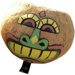 Cruiser Candy Coconut Bicycle Drink Holder, Can Holder, EBike Coffee Cup Holder, Bike Cell Phone Holder Beach Cruiser Water Bottle Holder. 100% Natural Hand Carved Sizes Vary (Flowers)
