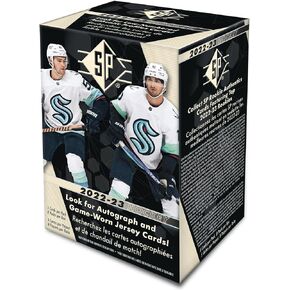 Upper Deck 2022-23 SP Hockey Card Blaster Box (8 Packs of Hockey Cards)