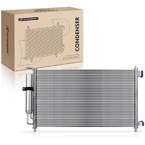 A-Premium Air Conditioning A/C Condenser Compatible with Nissan Versa 2007-2012, Cube 2009-2014, Replace# 92110AX800