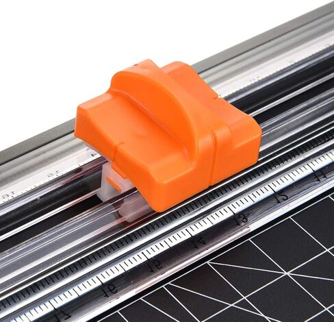 SING F LTD Paper Cutter Replacement, A4 Paper Cutter Blades Cutting Tool with Safe Pressing Design 10pcs Orange in Saudi Arabia