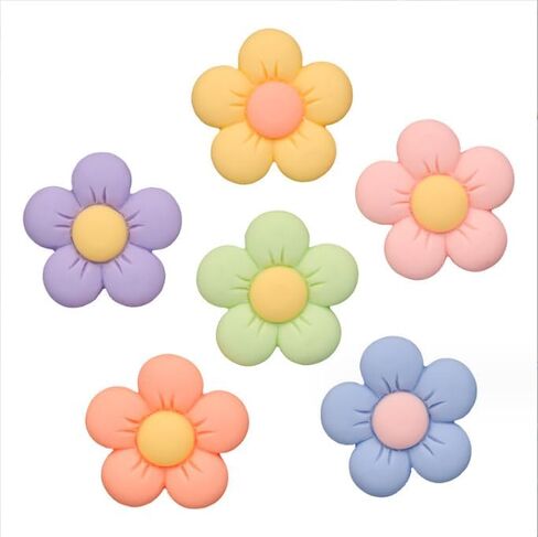 Cute Pink Car Decor Accessories for Women Teens, 6pcs Car Scent Air Fresheners Vent Clips, Girly Daisy Flower Decorations Interior Aesthetic Things Car Perfume Stuff Mothers Day Gifts for Her Mom Girl in Saudi Arabia