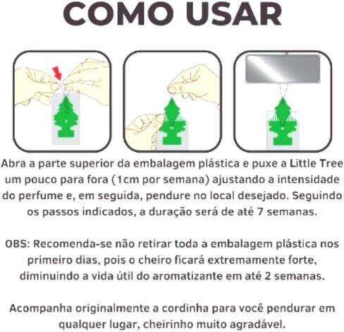 Little Trees Car Air Freshener | Hanging Paper Tree for Home or Car | Black Ice | 3 Pack in Saudi Arabia