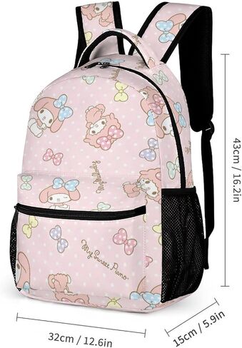 Anime Backpacks Sets, Cartoon Animal Laptop Backpack Daypack 3D Printed Schoolbag 3 piece for Kid Toddler Girls Boys Teens Elementary Middle School Bookbag Combo Set with Lunch Box and Pencil Bag in Saudi Arabia