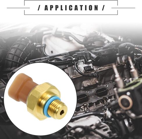 مستشعر ضغط زيت المحرك Motoforti، مفتاح ضغط الزيت، بلاستيك، 4921493، Glod Tone Brown in Saudi Arabia