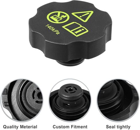 ACROPIX محرك المبرد المبرد السائل الفائض خزان غطاء المبرد غطاء المبرد مناسب لشفروليه كورفيت 2014-2023 رقم 13502353 - حزمة من 1 in Kuwait