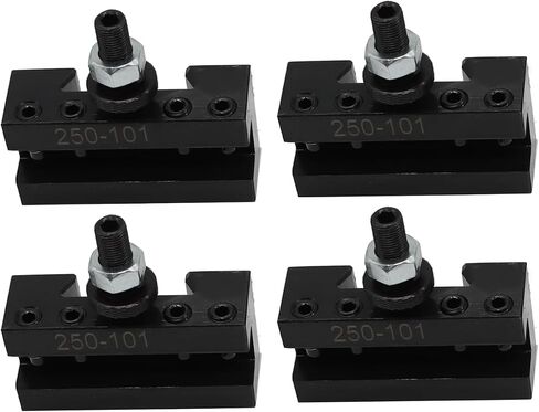 Jecoupoon AXA 250-101 250-102 أداة التغيير السريع بعد تحول مواجهة حامل 6-12 بوصة (250-101 حامل أدوات × 4 قطع) in Saudi Arabia