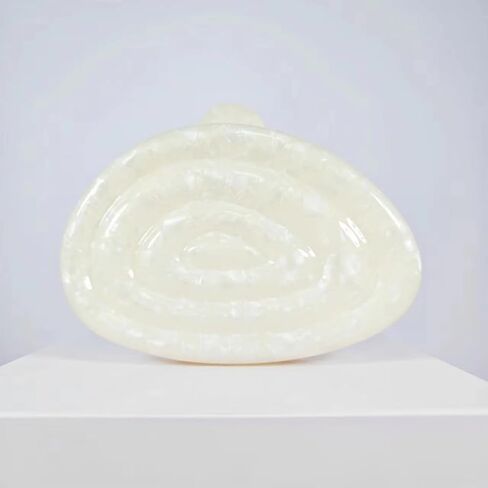 Acrylic Shell Shaped Bag Luxury Marble Clutch Evening Purses for Women Glitter Handbag for Wedding Cocktail Party Prom in Saudi Arabia