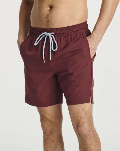 Real Essentials 3 Pack: Men's 7" 2 in 1 Swim Trunks with Compression Liner - Quick Dry Bathing Suit with Back Pocket in Saudi Arabia