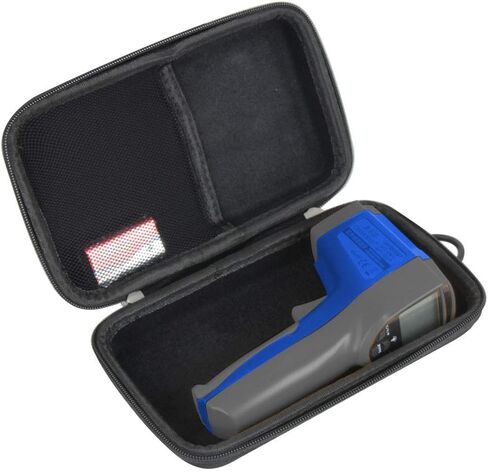 Hermitshell Travel Case for Etekcity 1022D Dual Laser Digital Infrared Thermometer Temperature Gun (Only Case)(Black) in Saudi Arabia